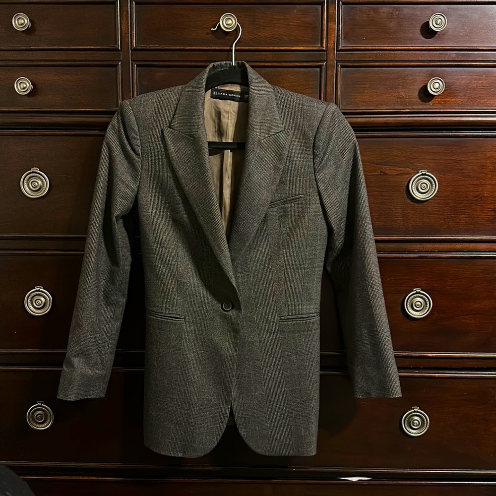 Zara Woman Wool Blazer